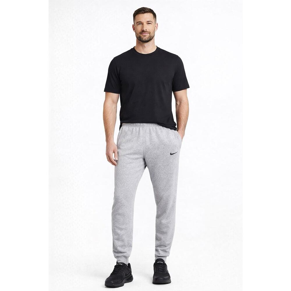 Nike Dri-Fit Athletic Pants Men's Light Gray Size Small S